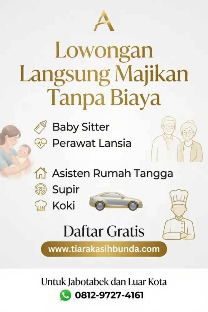 Banyak Job: Baby Sitter ART & Perawat Lansia Terpercaya Terakreditasi