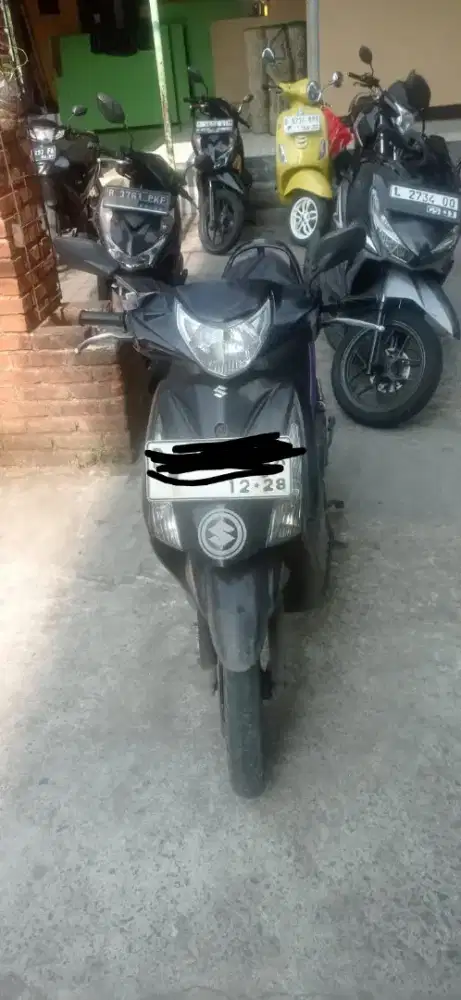 Spin 125 tahun 2008 lengkap Plat Hidup Surat lengkap