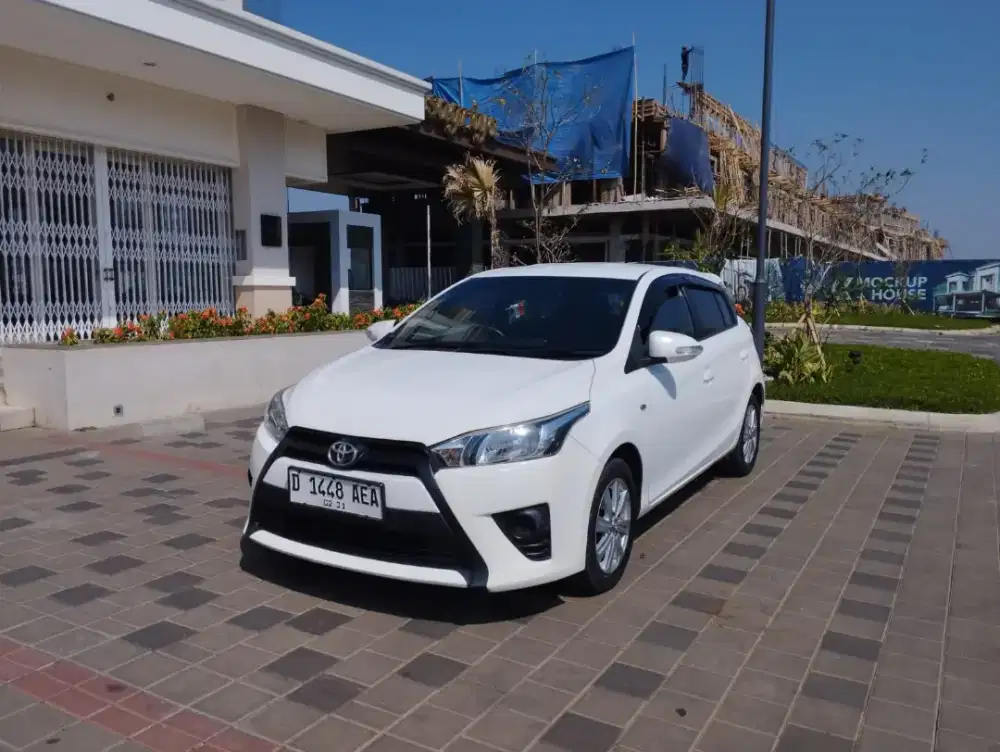 New Yaris E MT 2016 white DP 5jtn