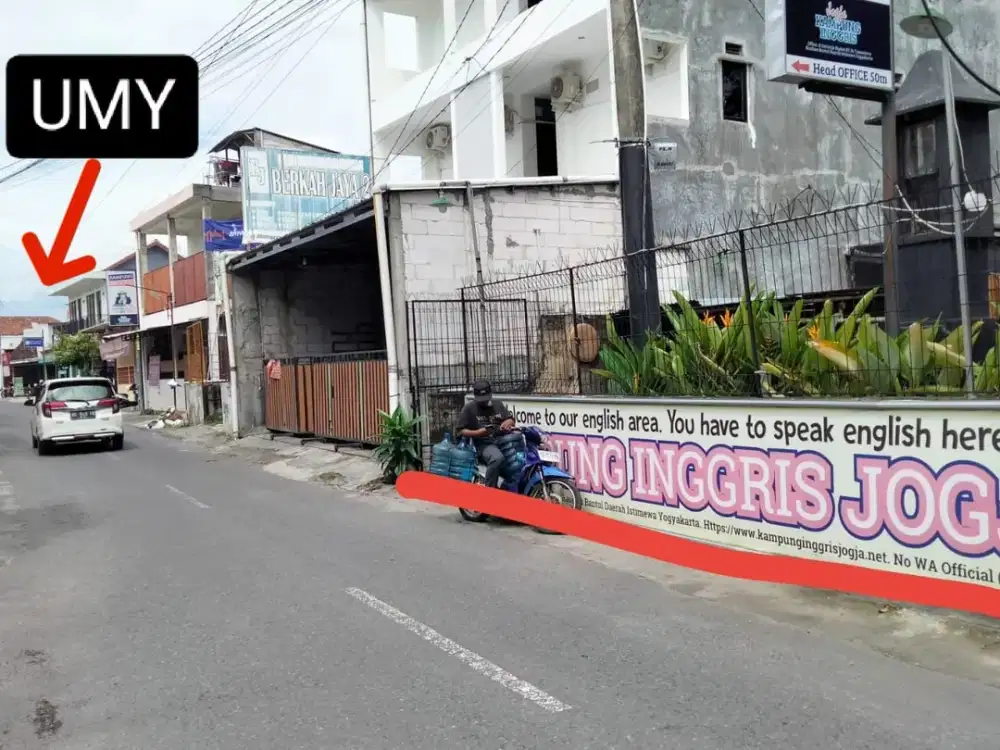 Tanah Pekarangan Strategis Belakang UMY #Kode : TP 033