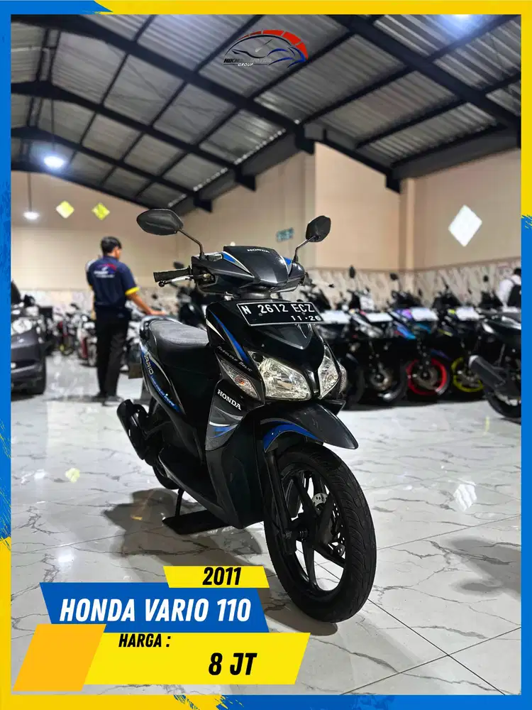HONDA VARIO 110 2011 TERMURAH SE MALANG BOSKU HIKMAH MOTOR KEPUH