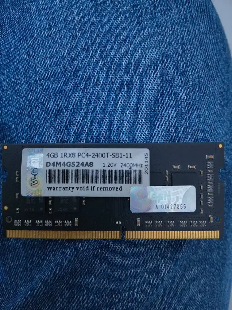 V-Gen RAM DDR4 SODIMM PC4 D4 2400 MHz (PC4-2400T) 1RX8