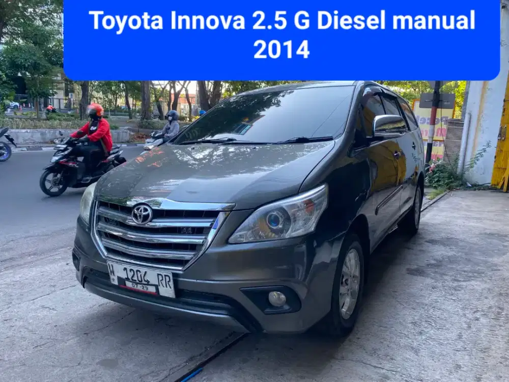 Toyota Innova G Diesel automatic matic 2014