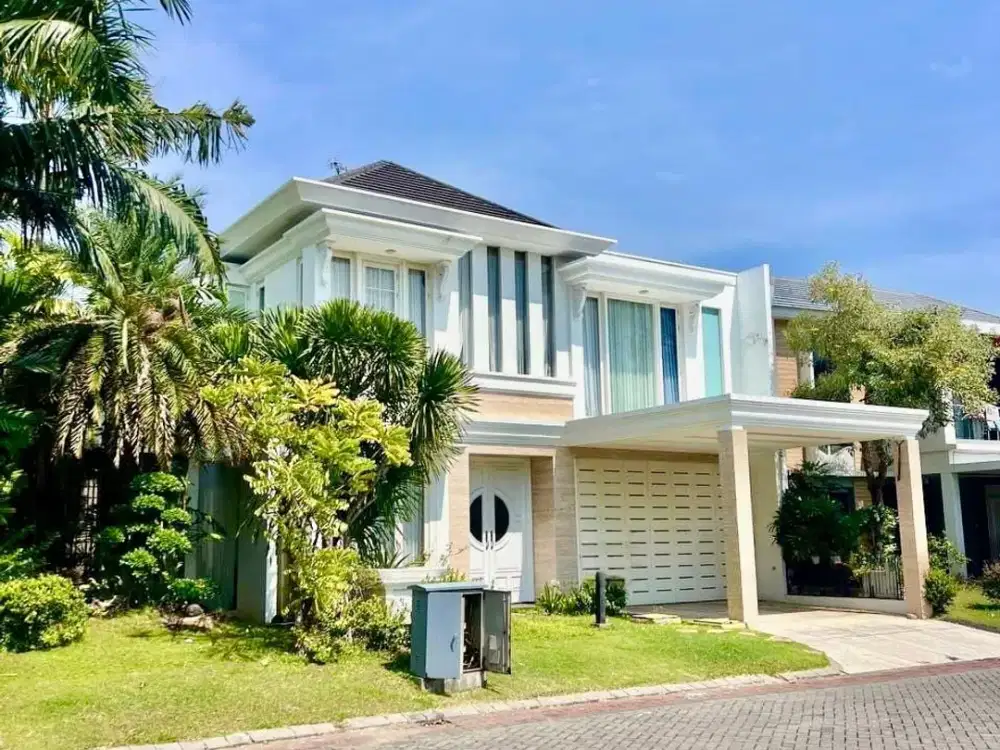Rumah Mewah Minimalis Murah 2 Lt Pakuwon City Dekat Araya