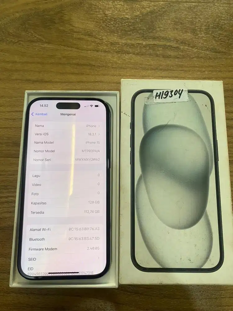 Iphone 15 128gb ibox