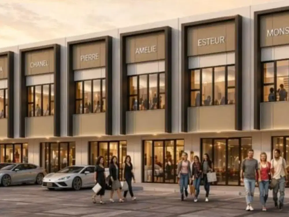 Ruko Sutera Nexen By Alam Sutera Group Hadap Jalan Boulevard Nexen