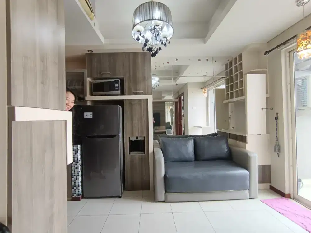 Disewakan unit apartemen royal mediterania garden, 1BR, dekat dengan mall central park