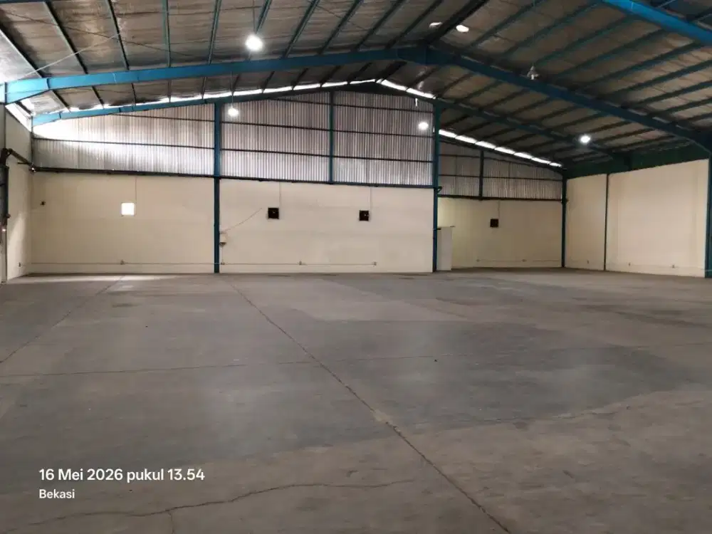 Disewakan Gudang Siap Pakai di Medan Satria Kota Bekasi