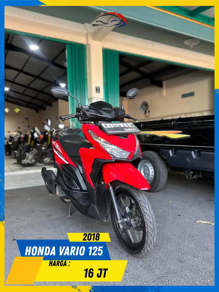 HONDA VARIO 125 2018 MESIN AMAN POLL MASZEHH HIKMAH MOTOR KEPUH