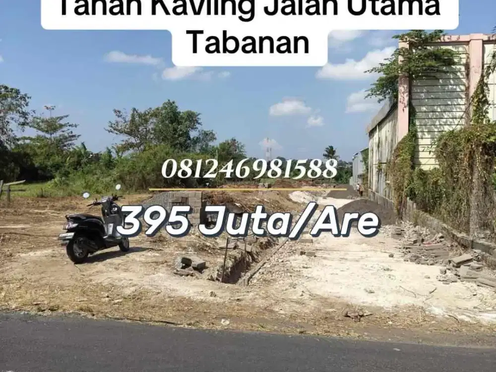 SALE Kavling Jalan Utama Wanasara Mulai Rp395 Juta