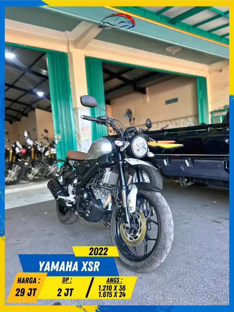 YAMAHA XSR 2022 BEKAS RASA BARU BOSKUU HIKMAH MOTOR KEPUH