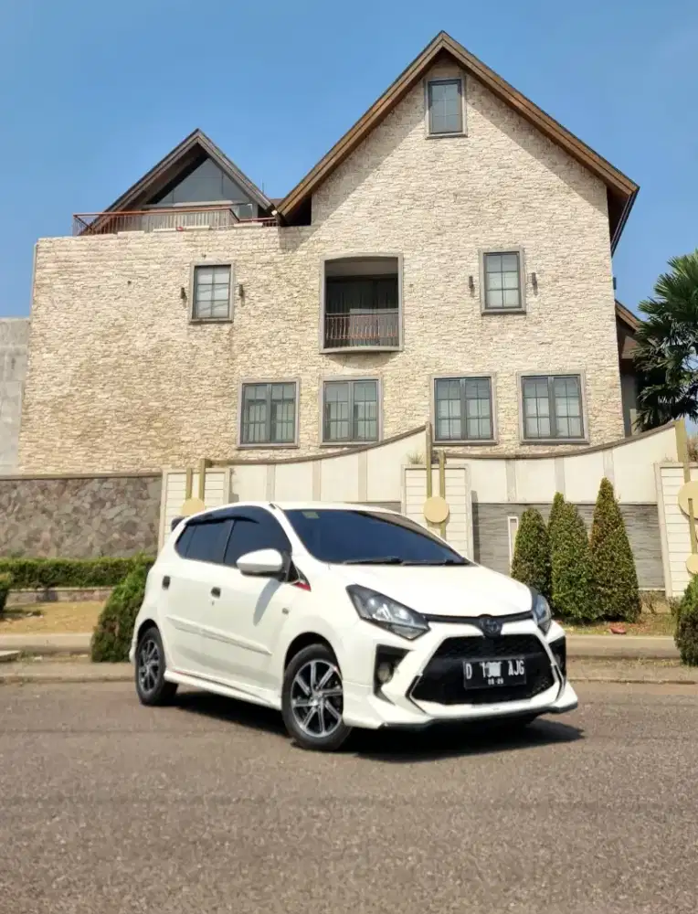 LOW KM 65RB!! RECORD TOYOTA AGYA TRD SPORTIVO 1.2 MATIC 2021 FIRSTHAND