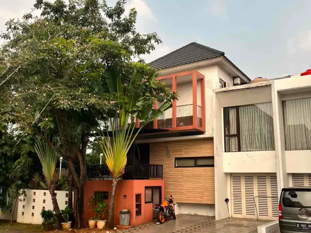 Disewakan Rumah Fully Furnished 4KT di Kebayoran Bintaro, Tangerang Selatan