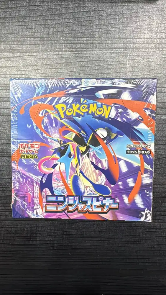 Pokemon NINJA SPINNER BOOSTER BOX - ORI JEPANG