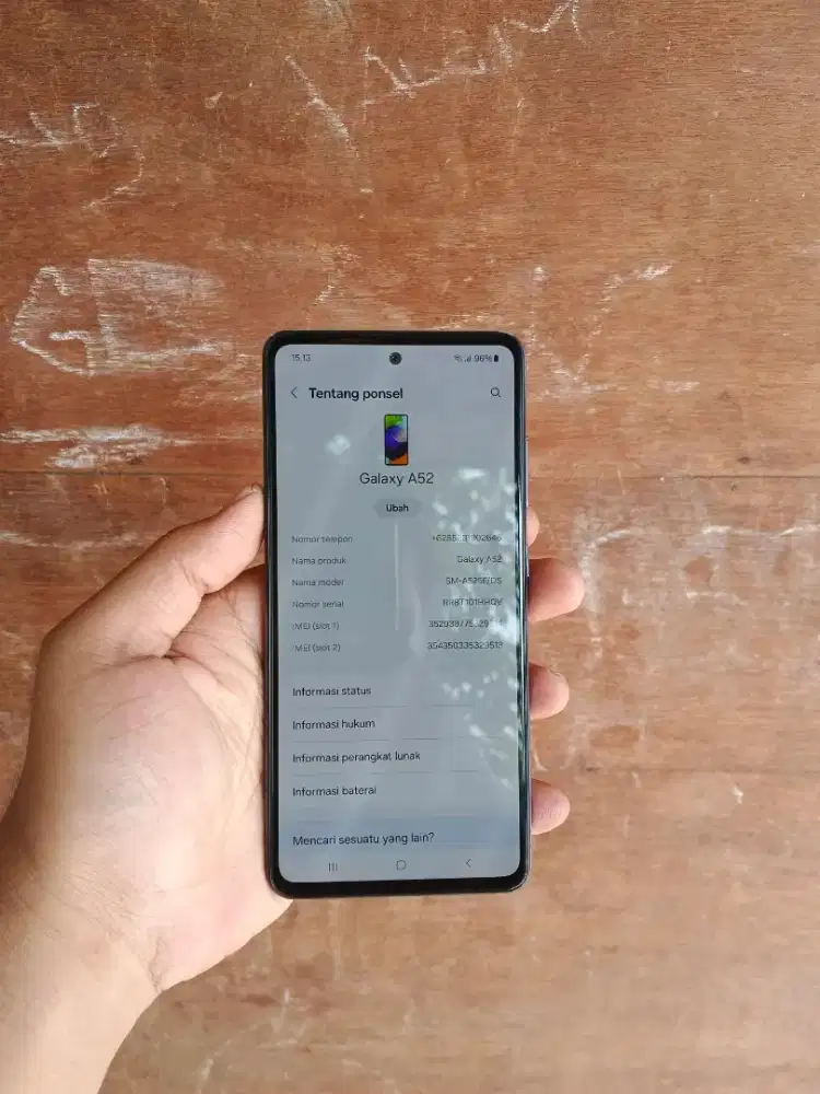 Jual HP Samsung a52 4g 8+8/128