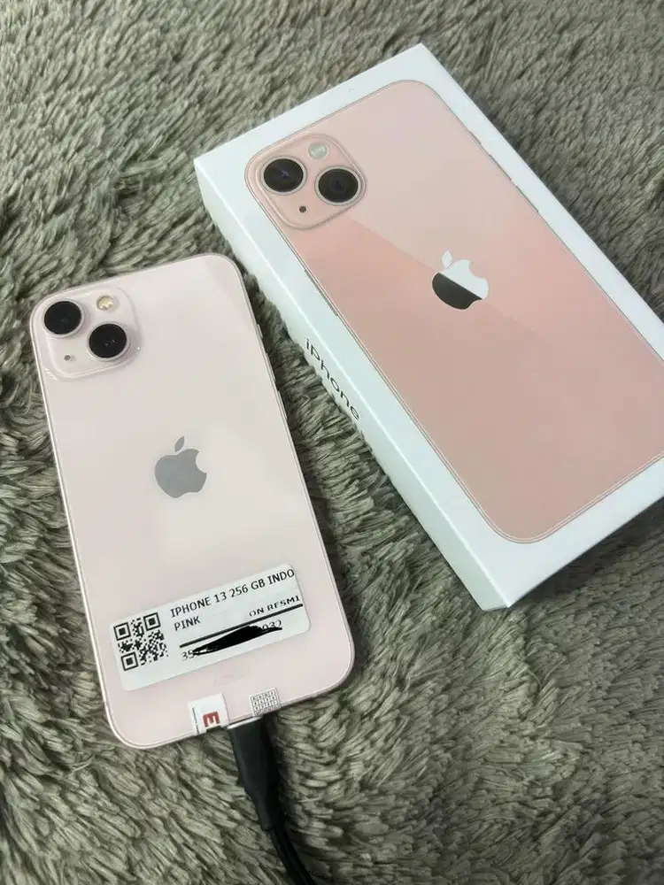 Iphone 13 256 gb ibox pink fullset OEM murah