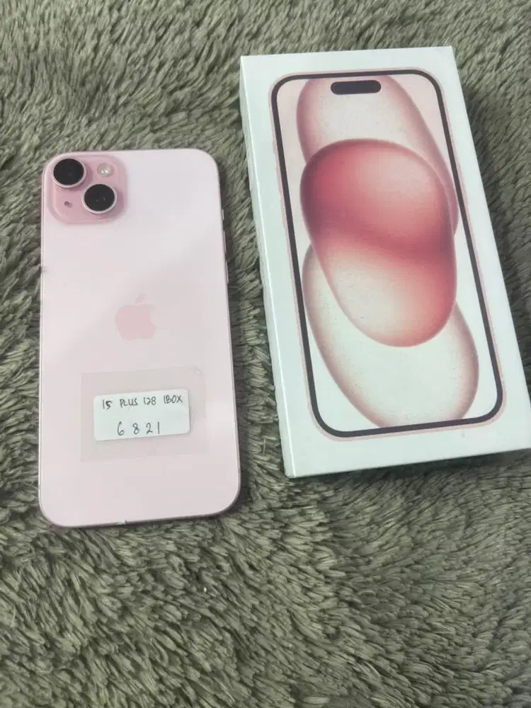 Iphone 15 plus 128 gb ibox pink fullset OEM