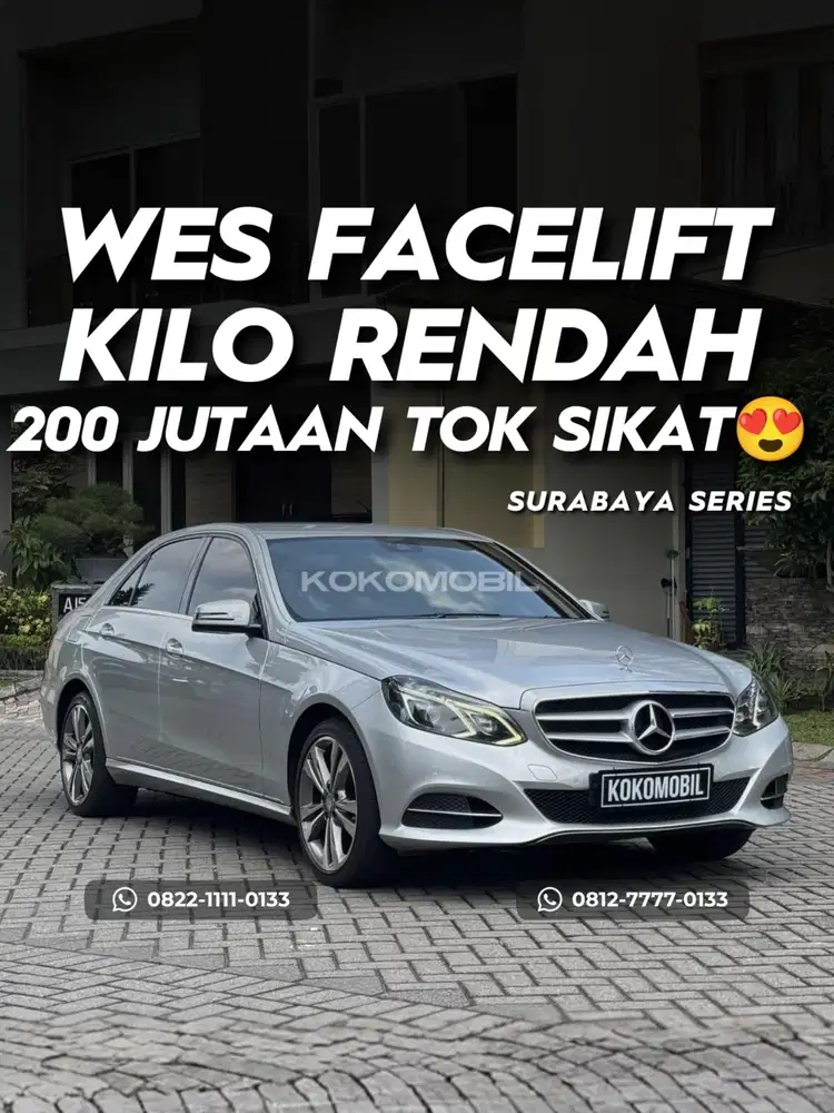 [KM 62RB] MERCEDES BENZ E250 FACELIFT 2014