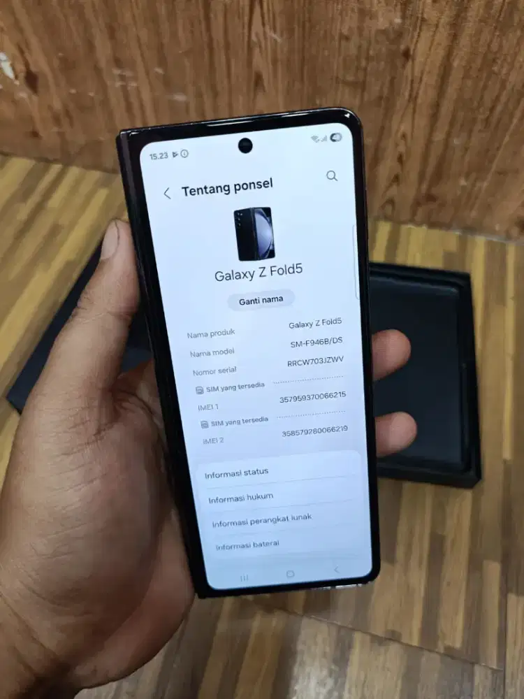 Samsung galaxy Z Fold 5 12