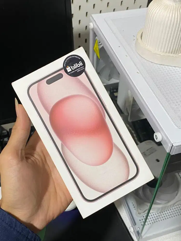 Mau Jual Ip 15 128 GB iBox Pink Baru Masih Disegel