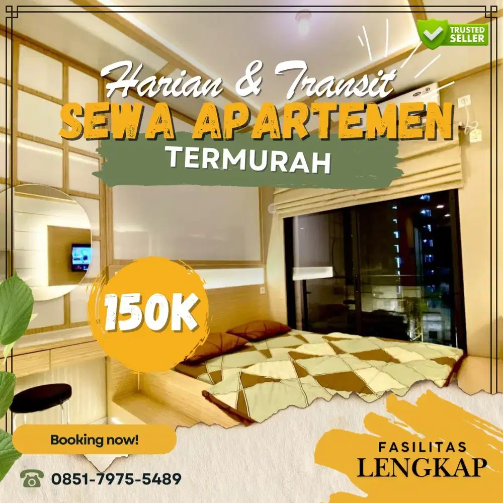 Sewa Apartemen Loftvilles City Tangerang Harian/Transit Termurah