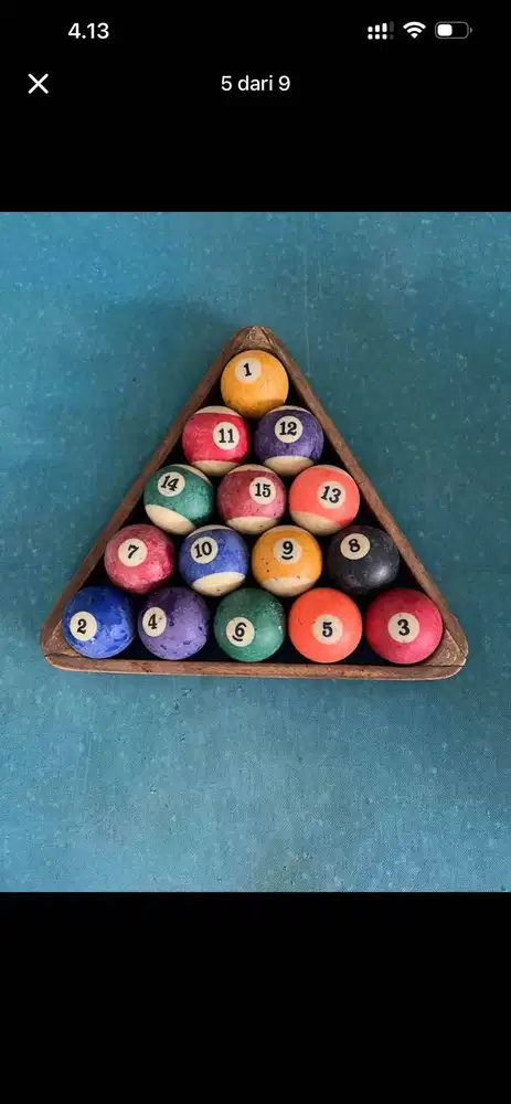 MEJA BILLIARD MARMER