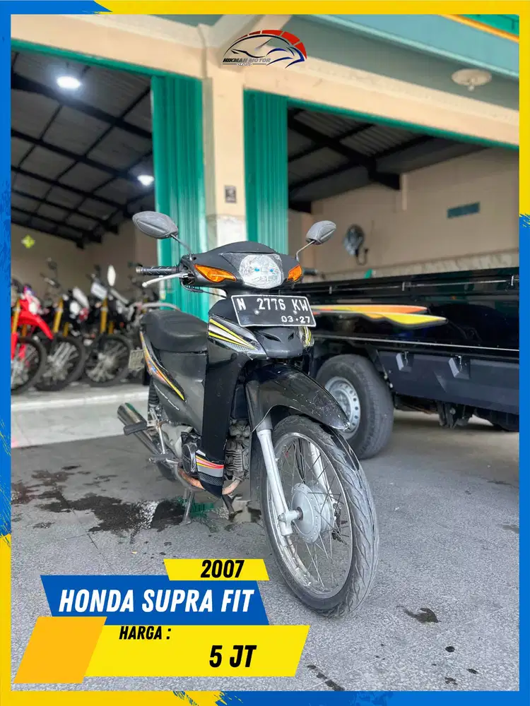 HONDA SUPRA FIT 2007 MURAH MERIAH MASZEHH HIKMAH MOTOR KEPUH