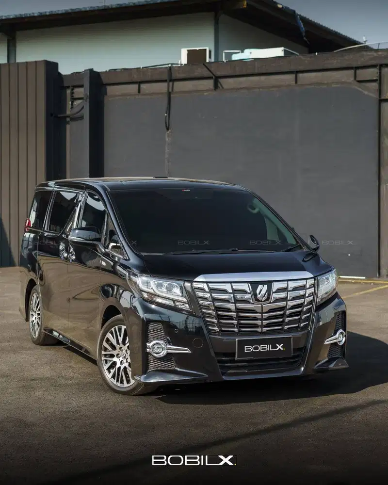 NIK 2016 Toyota Alphard SC 2016 Black on Black