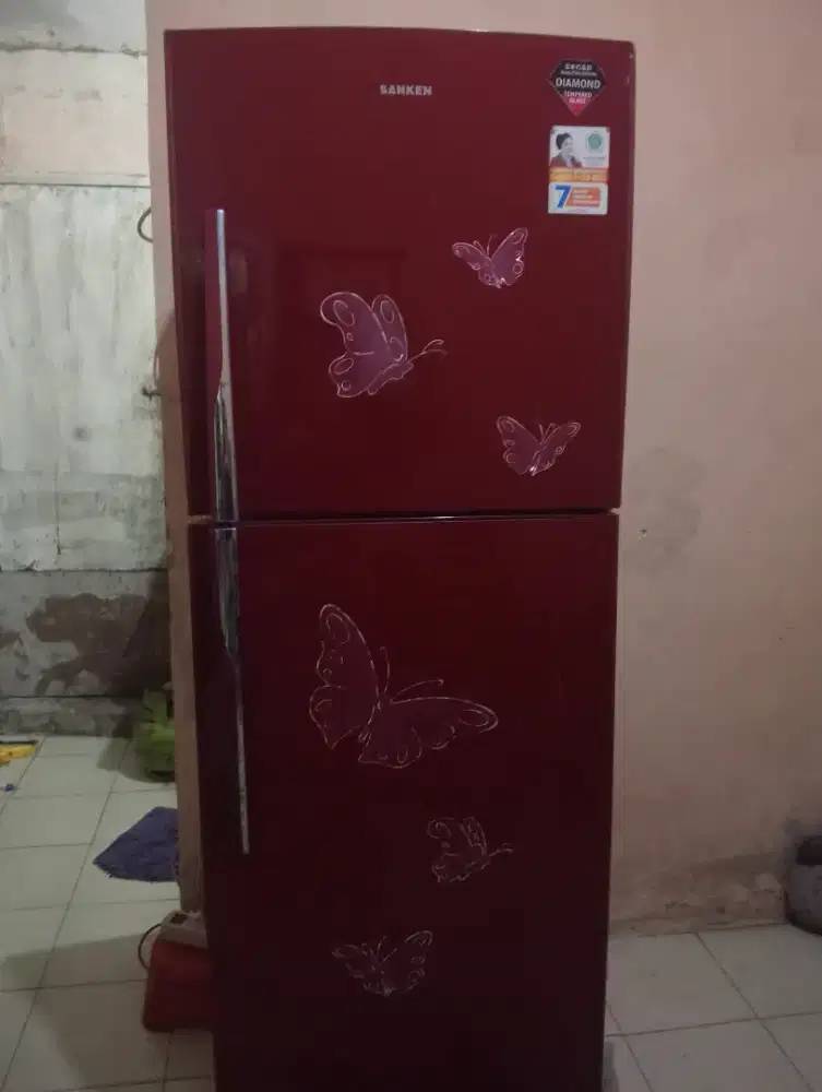 Jual kulkas Sanken 2 pintu