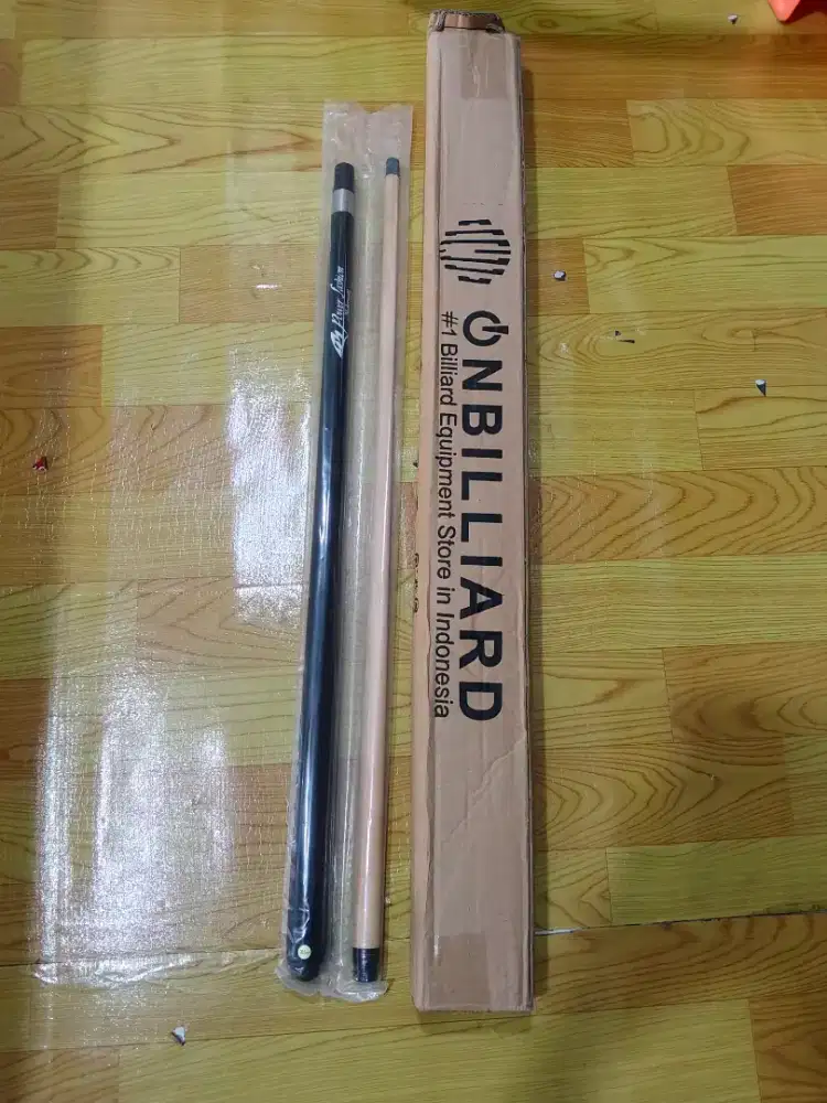 Stik billiard JB/jump break kondisi baru belum dipakai