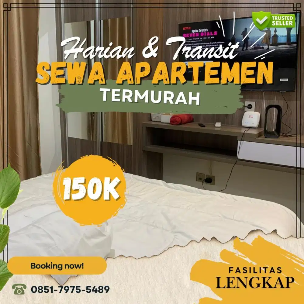 Sewa Apartemen Kalibata City Jakarta Selatan Harian/Transit Termurah