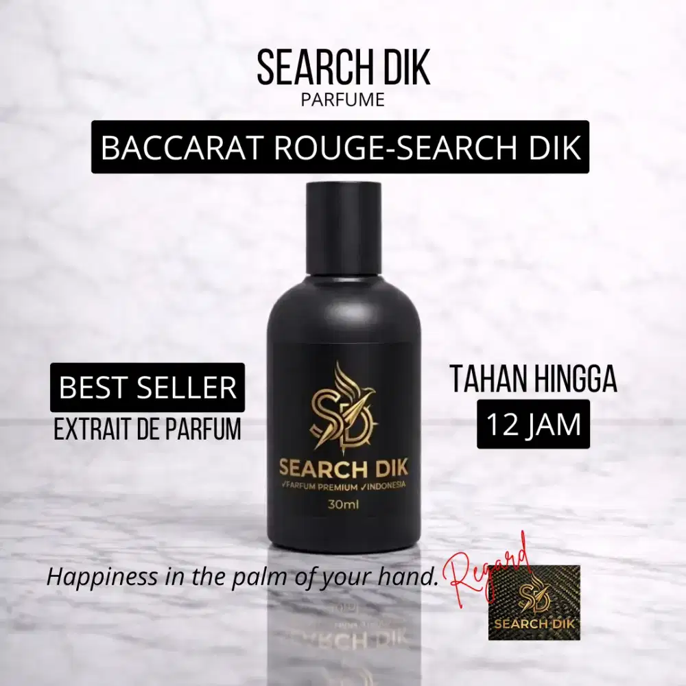 BACCARAT ROUGE-SEARCH DIK Bibit Parfum Wangi Tahan Lama