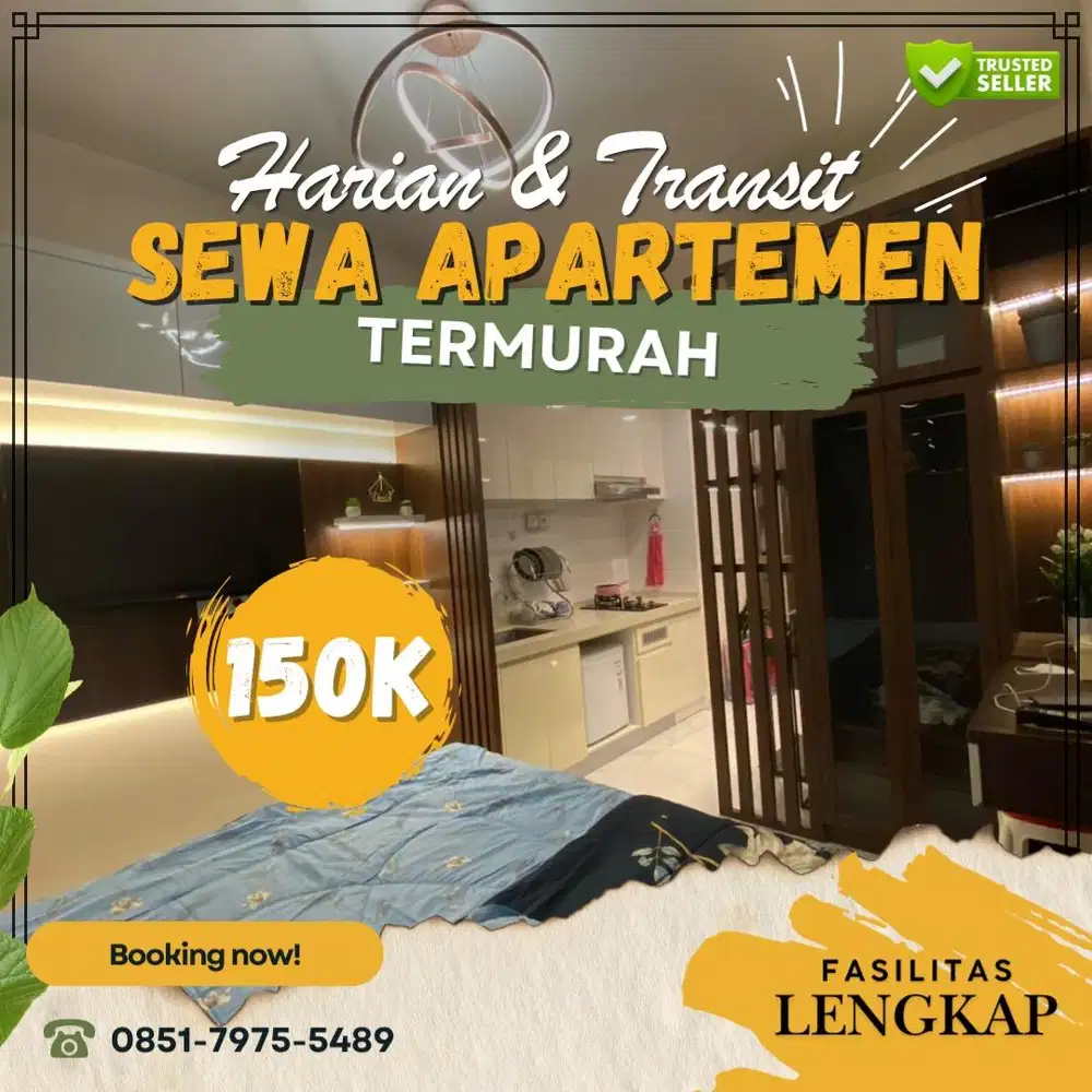 Sewa Apartemen CityPark Jakarta Barat Harian/Transit Termurah