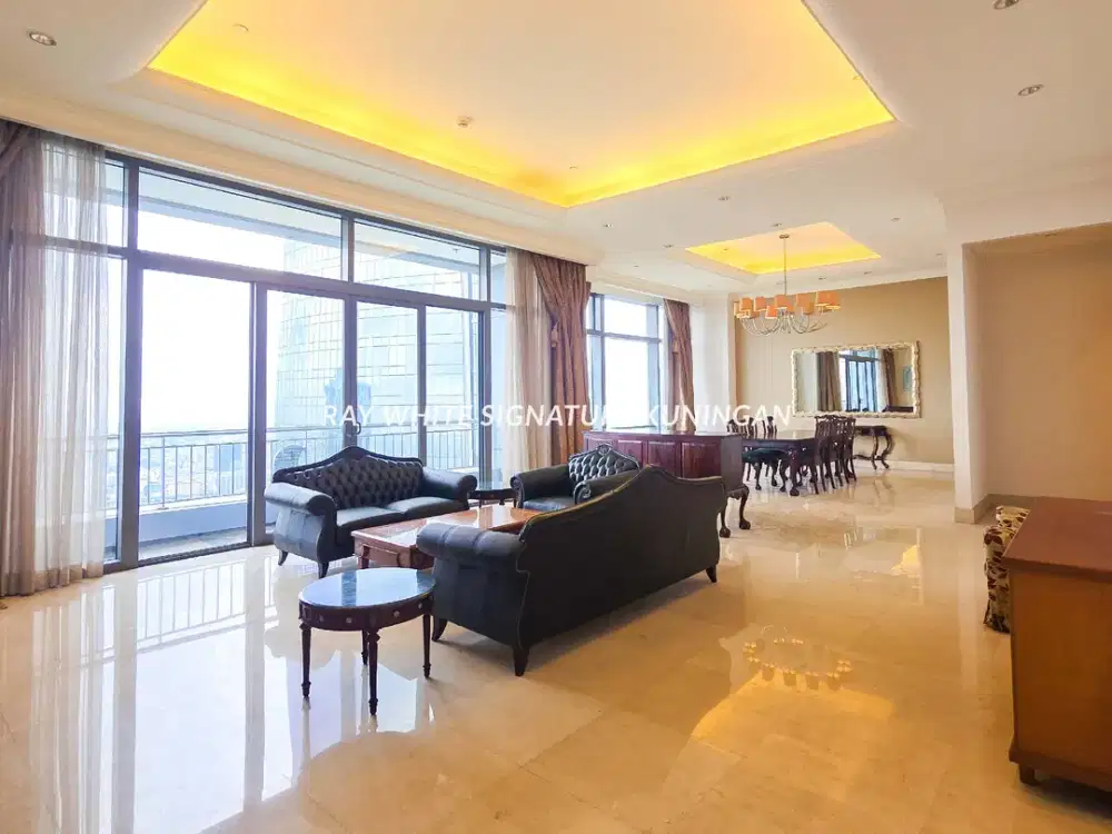 Apartemen Airlangga Ritz Carlton  Mega Kuningan Semi Furnished