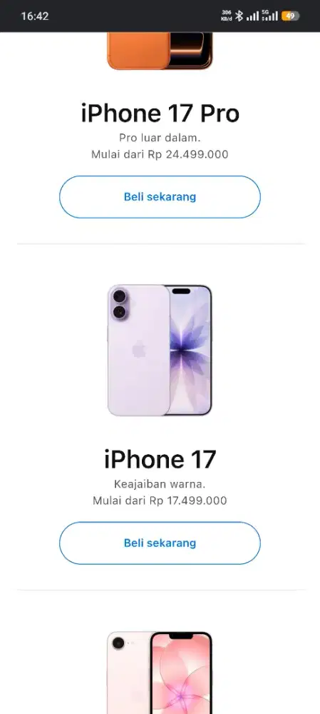 APPLE IPHONE 17 SERIES