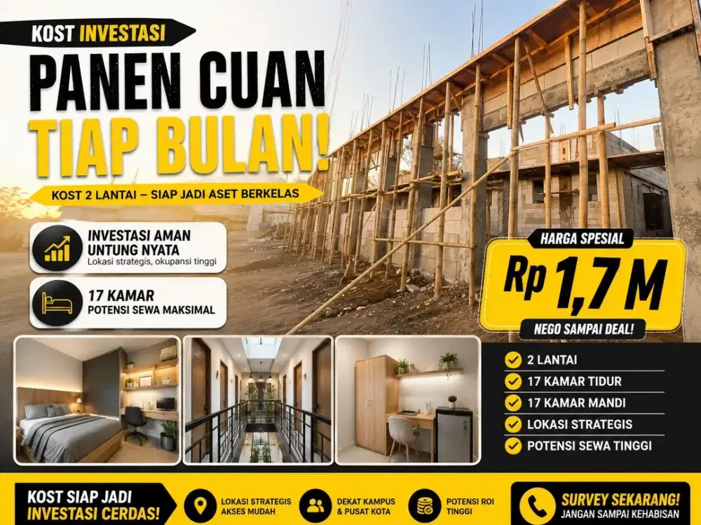 Aset Kost yang Dirancang untuk Passive Income Jangka Panjang