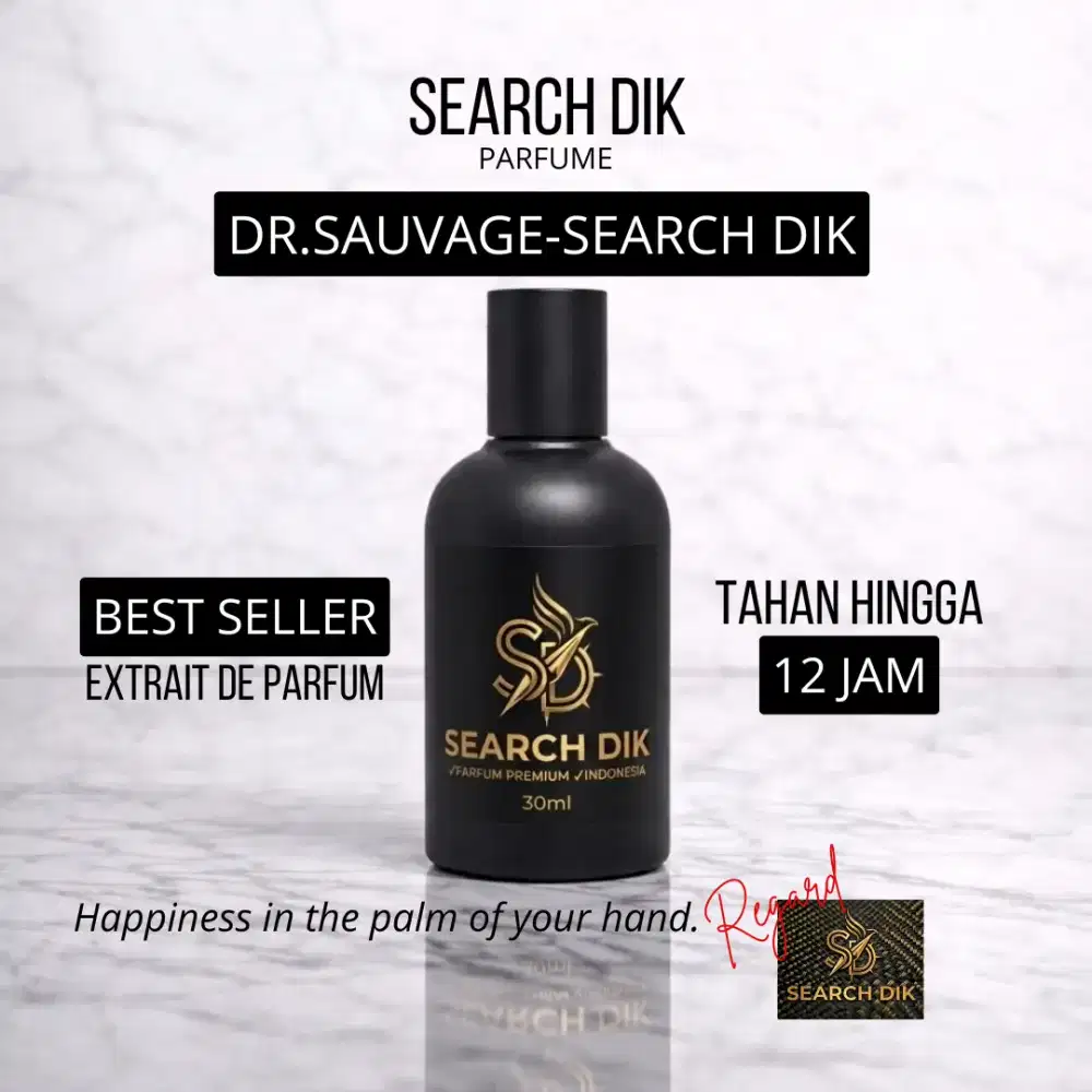 DR SAUVAGE MAN-SEARCH DIK Bibit Parfum Murni Wangi Tahan Lama