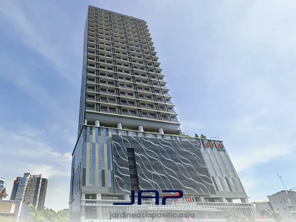 Kantor di Soho Pancoran Luas 97.04 sqm Bare Area MT Haryono