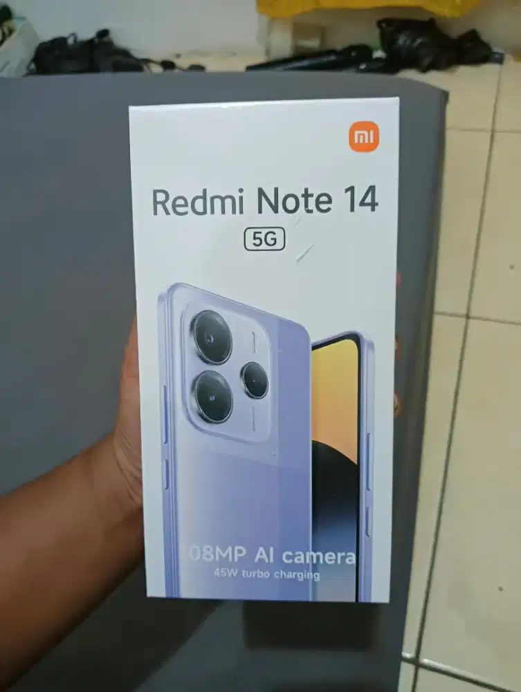 Redmi note 14 5g new (baru blm buka dus)