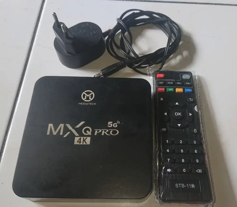 MEDIATECH MXQ PRO 4K RAM 2 MEMORI 16 BEKAS NORMAL