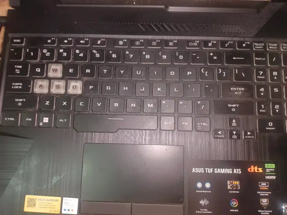 Laptop Asus TUF A15. 6 Bulan pakai