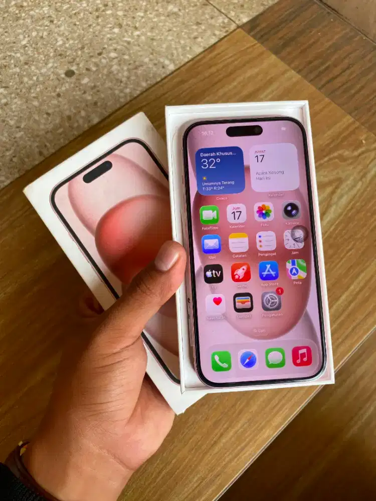 iPhone 15 128 resmi iBox fullset