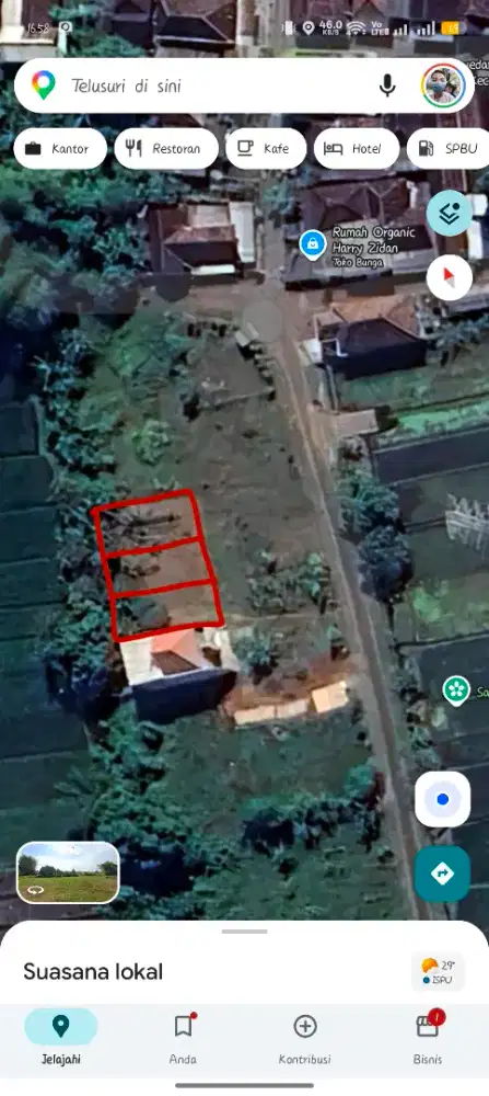 Dijual 3 Kavling Siap Bangun Berderet - SHM Zona Kuning