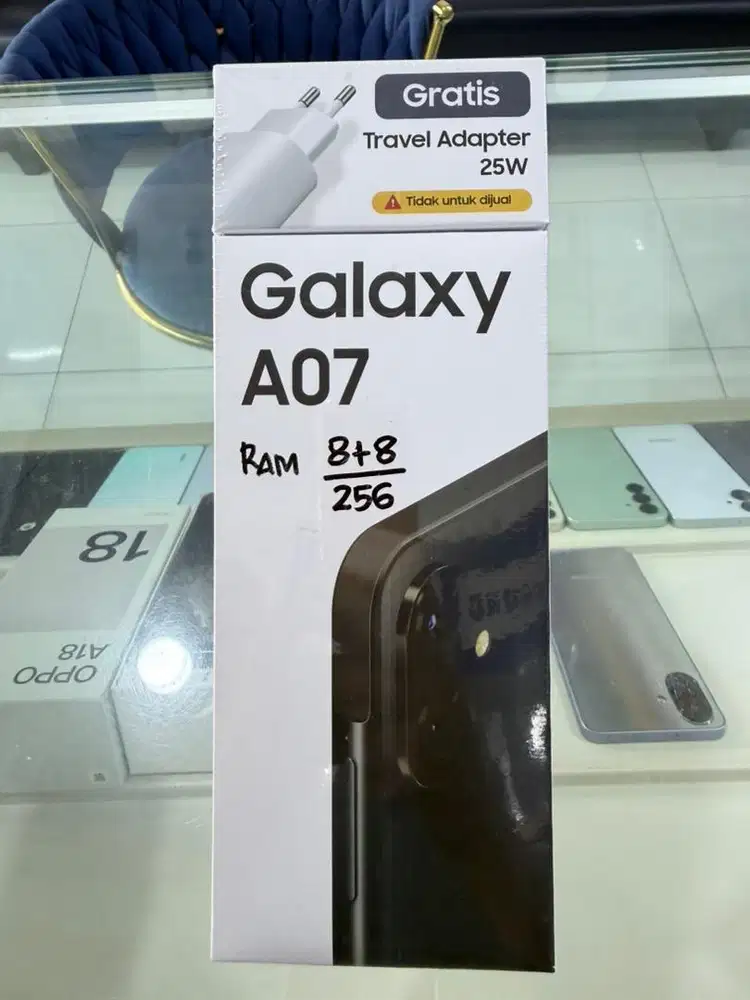 Baru SAMSUNG A07 Ram 8+/256GB GARANSI RESMI RESMI SEIN