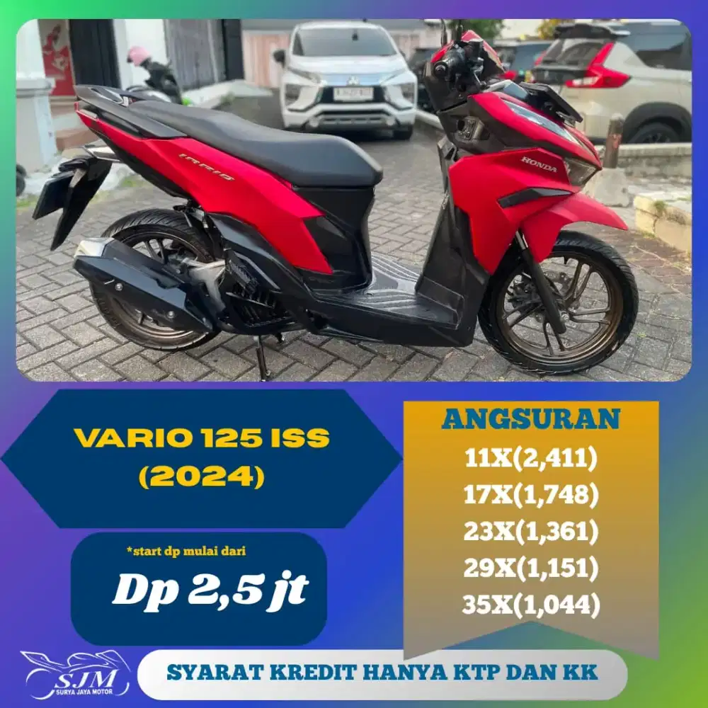 HONDA VARIO 125 CBS ISS 2024 CASH & KREDIT