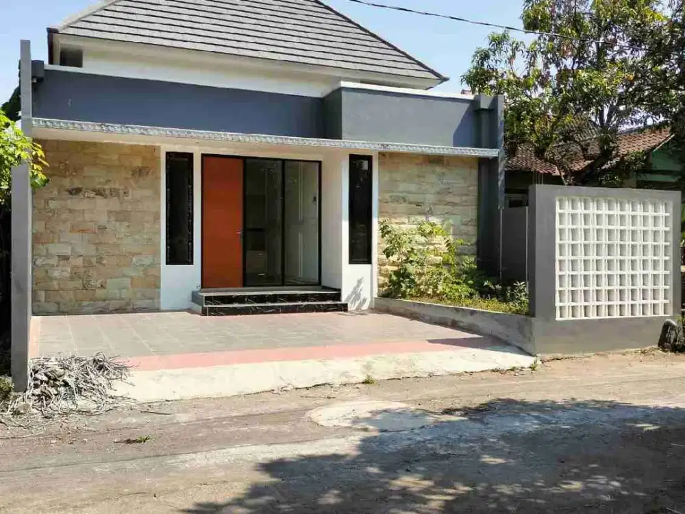 Rumah BARU Lingkungan AMAN NYAMAN dekat Kampus UII - dekat Pasar Jangkang Jl. Kaliurang km 12,5