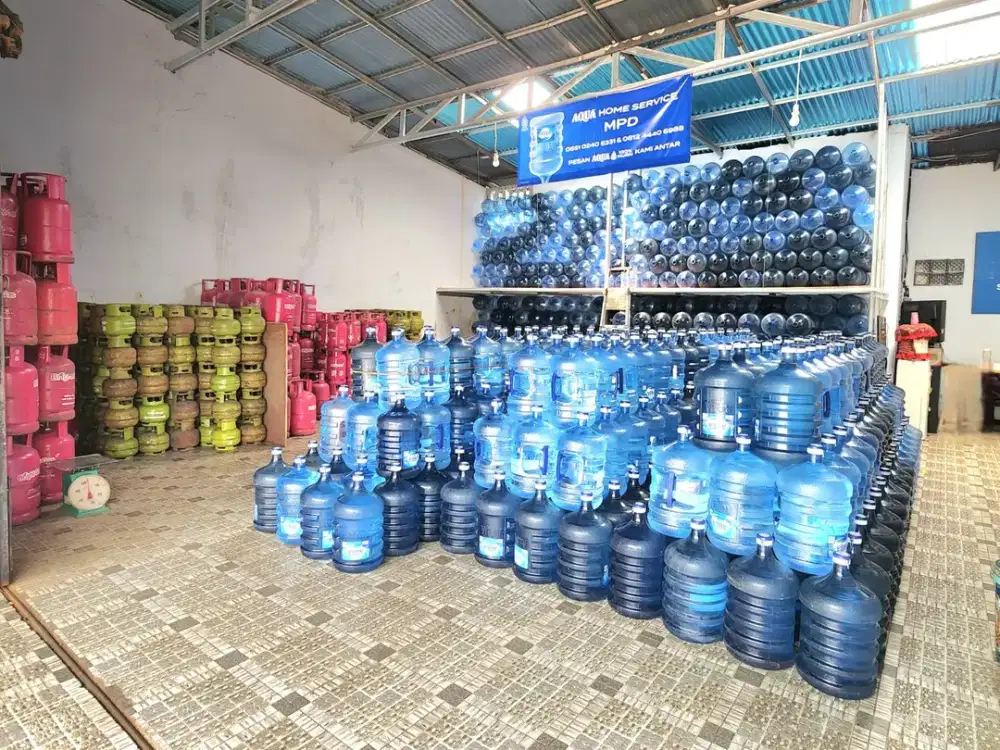 DI JUAL PABRIK PRODUKTIF AIR MINUM, GUDANG PRODUKTIF DAN RUMAH USAHA AKTIF