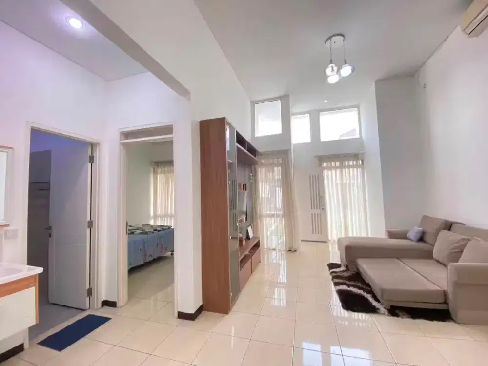 TERMURAH DIJUAL RUMAH FURNISH SIAP HUNI KOTA BARU PARAHYANGAN (KBP) PADALANG IKEA