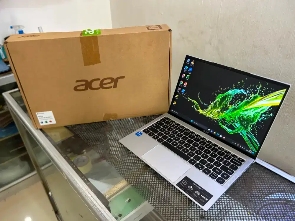 ACER ASPIRE LITE14 RAM 8 SSD 512 CORE I5 GEN 12 FULLSET