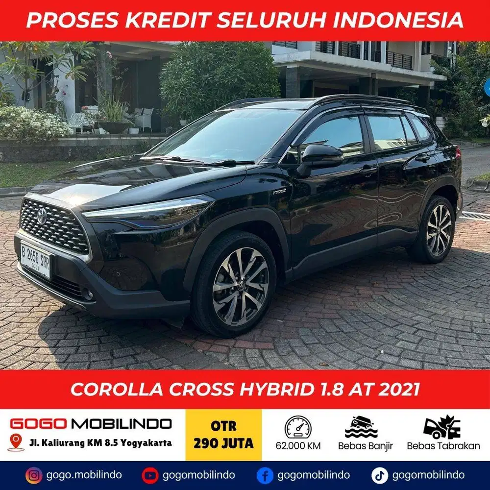 COROLLA CROSS HYBRID 1.8 AT 2021 SUV Mewah tapi Seirit Motor